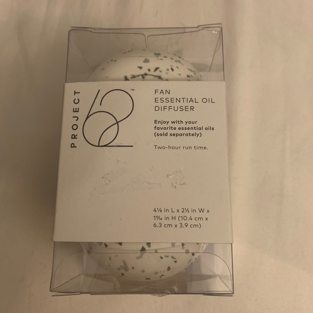 Cute terrazzo Project 62 Fan essential oil diffuser
